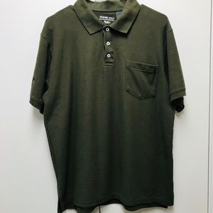 Pbx Basics Washed men polo shirt size M 100%cotton